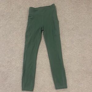 Lululemon Athletica Forest Green Leggings